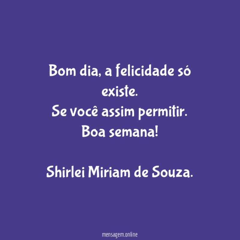 Bom dia