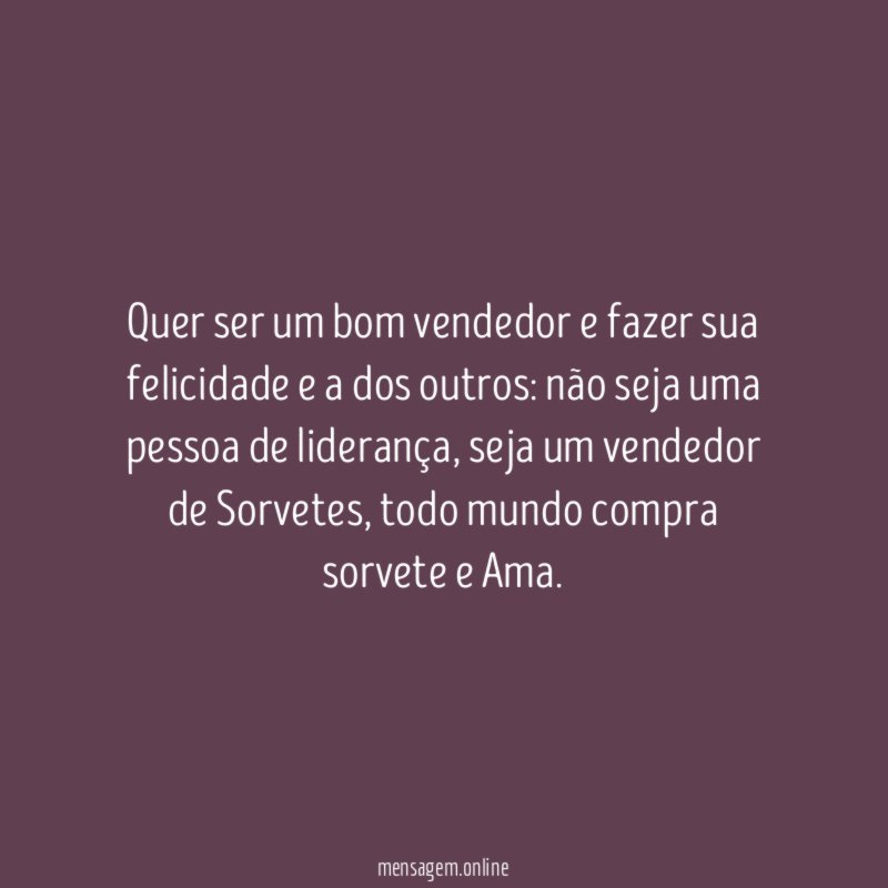 Quer ser um bom vendedor e fazer sua