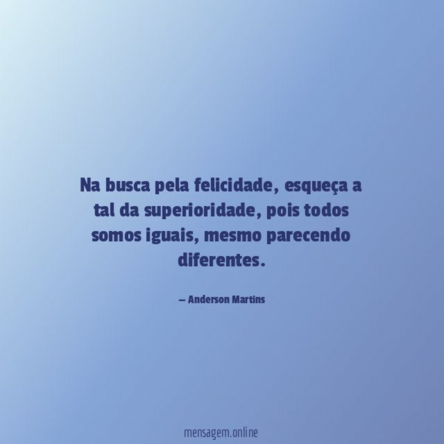 Na busca pela felicidade