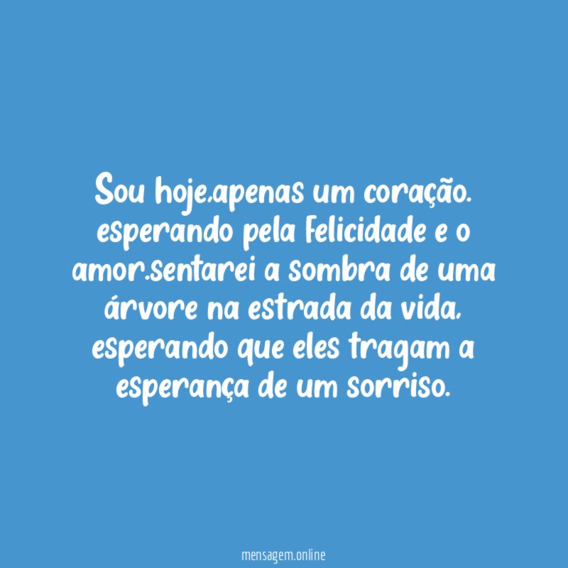 Sou hoje