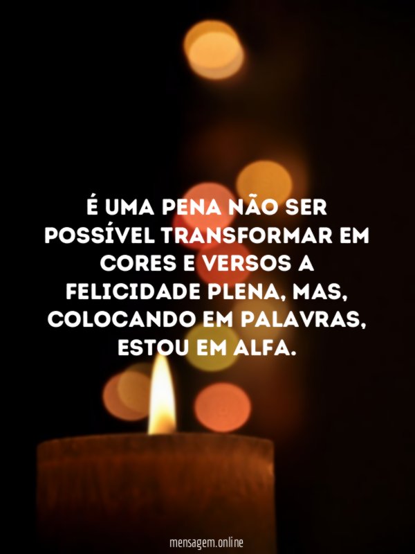 É uma pena não ser possível transformar em