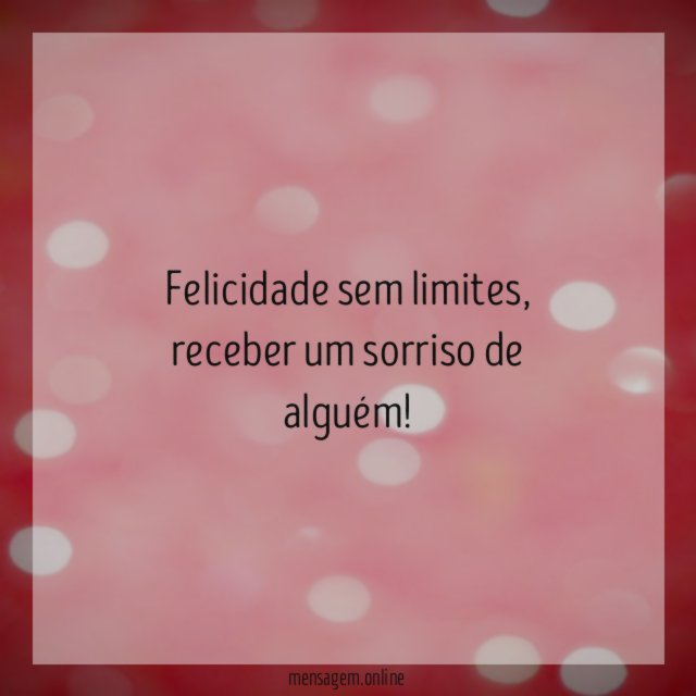 Felicidade sem limites