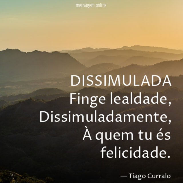 DISSIMULADA