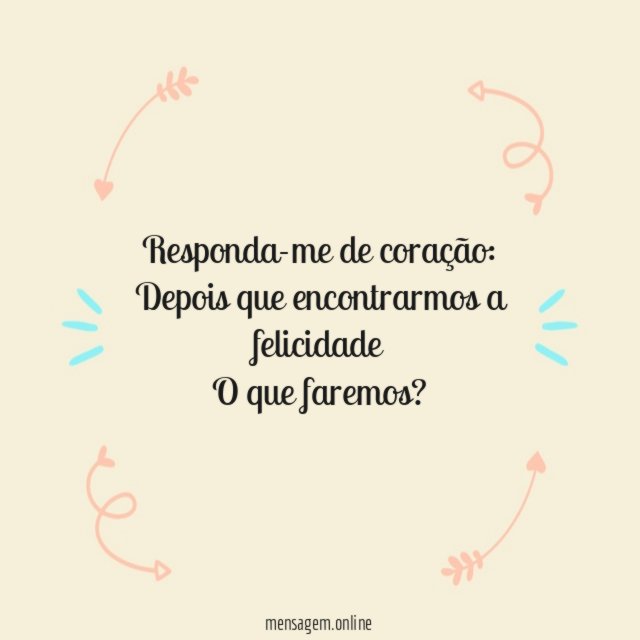 Responda-me de coração