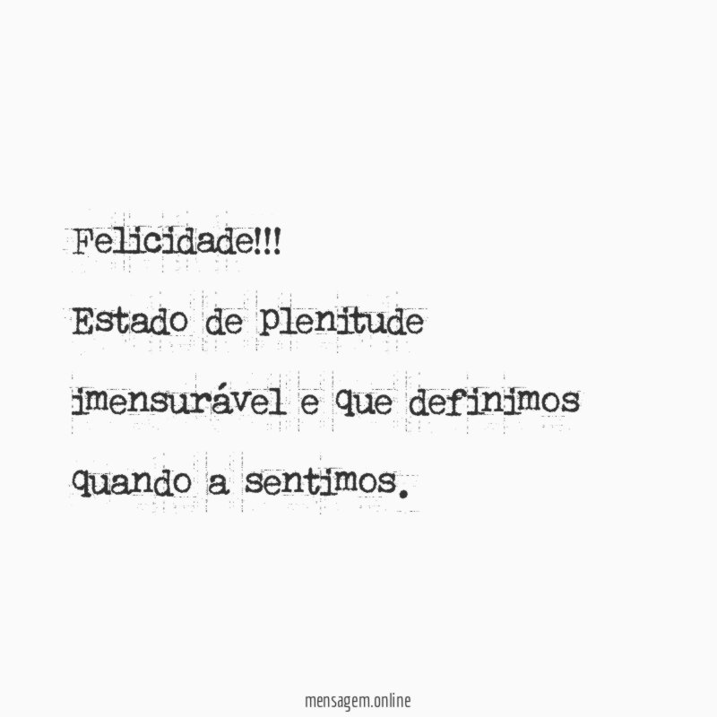 Felicidade