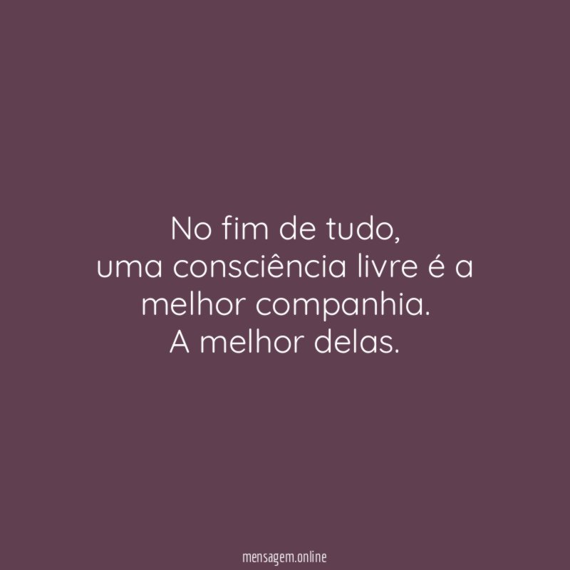 No fim de tudo