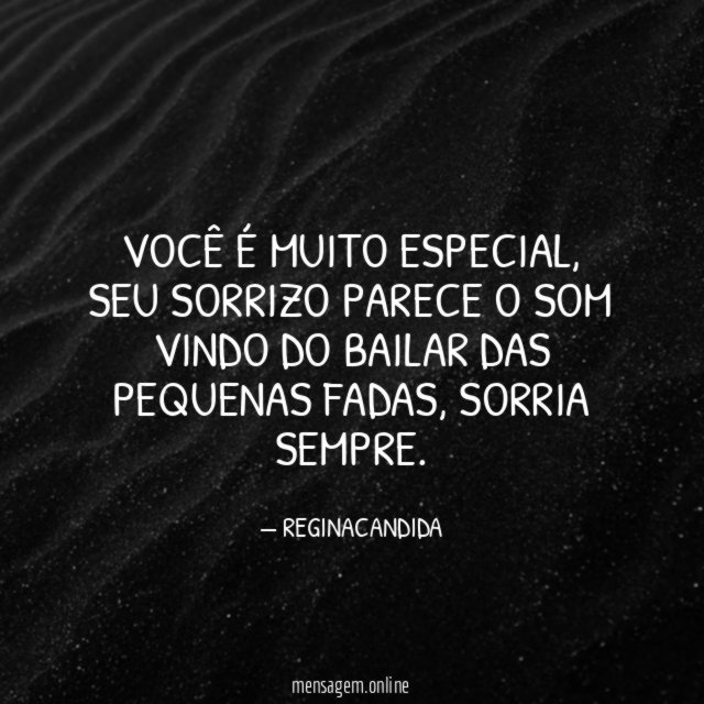 VOCÊ É MUITO ESPECIAL