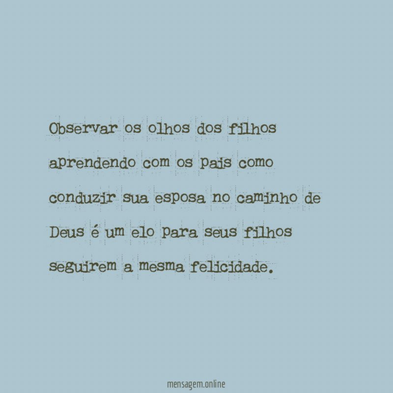 Observar os olhos dos filhos aprendendo com os