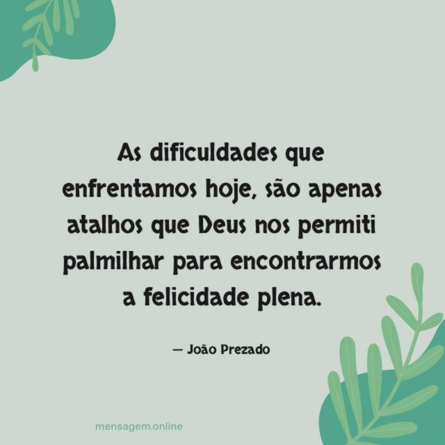 As dificuldades que enfrentamos hoje