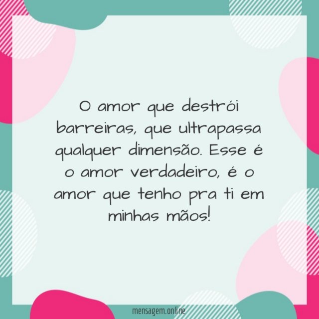 O amor que destrói barreiras