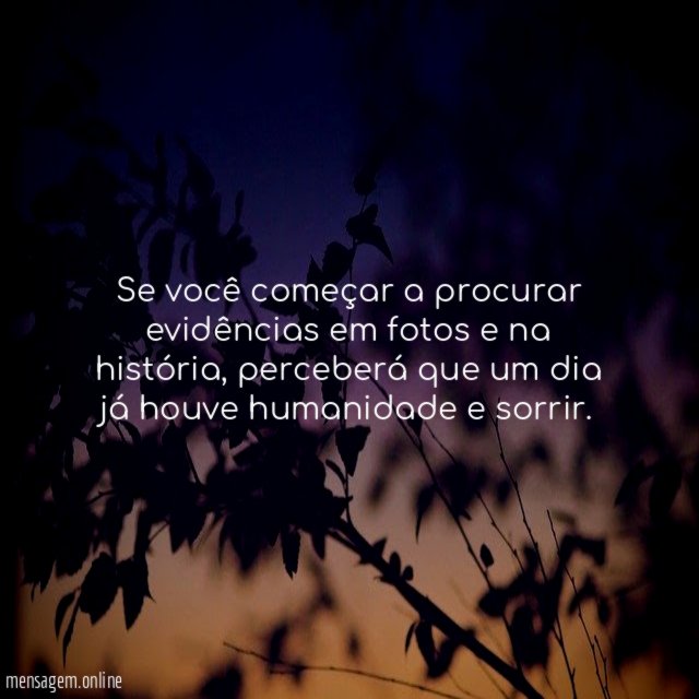 Se você começar a procurar evidências em fotos