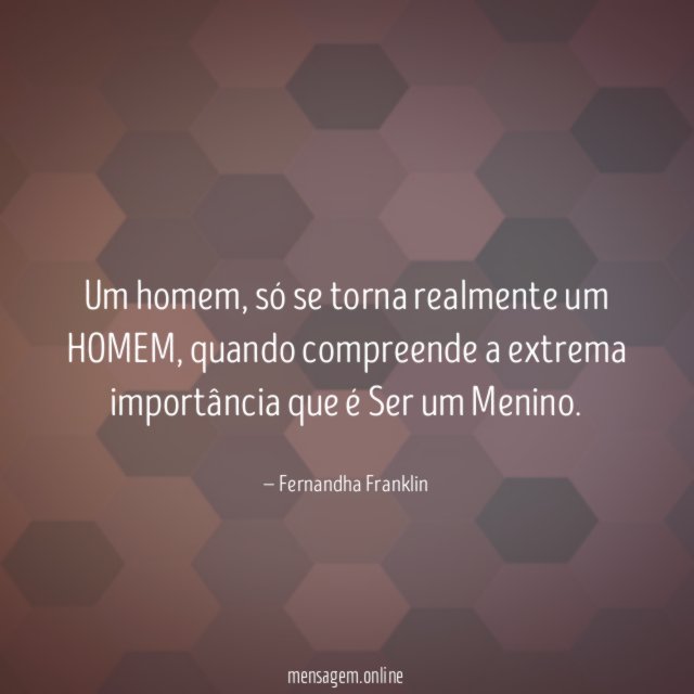 Um homem
