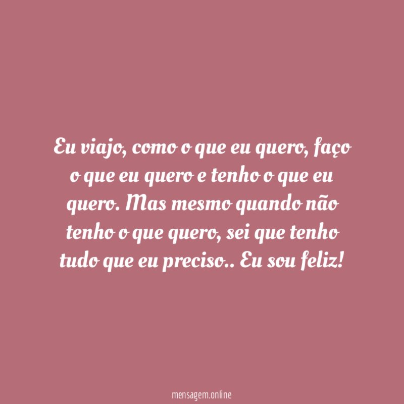 Eu viajo