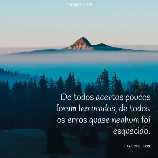 De todos acertos poucos foram lembrados