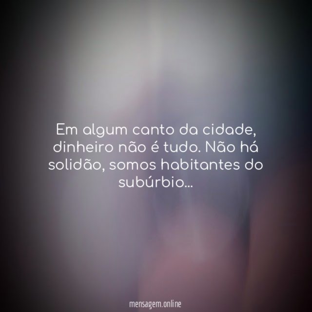 Em algum canto da cidade