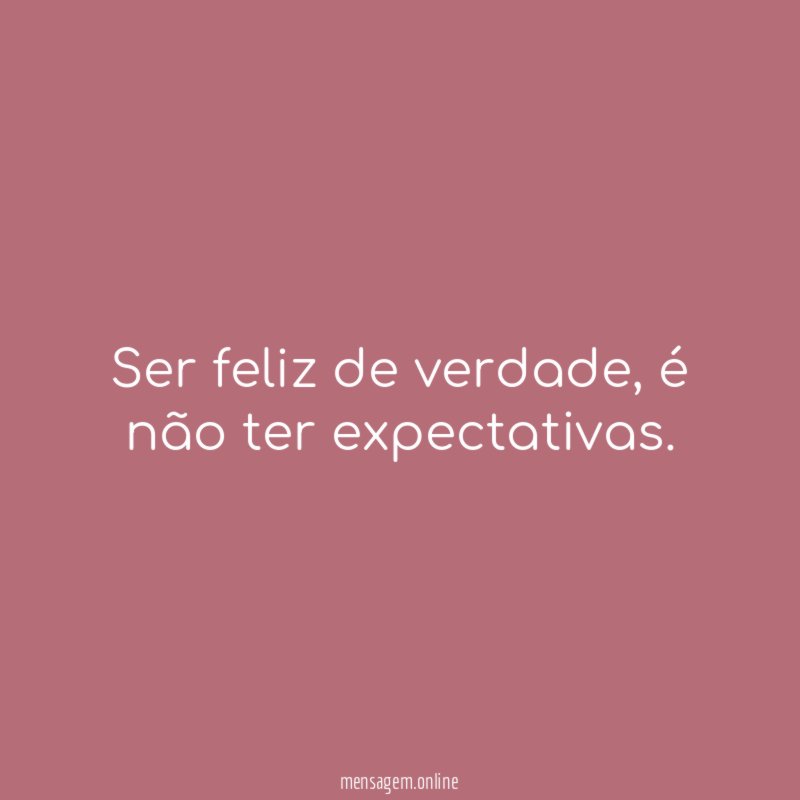 Ser feliz de verdade