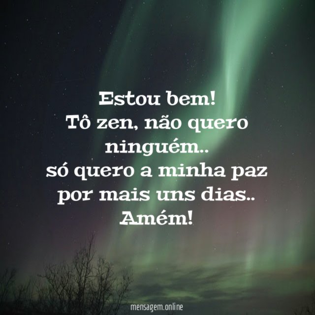 Estou bem