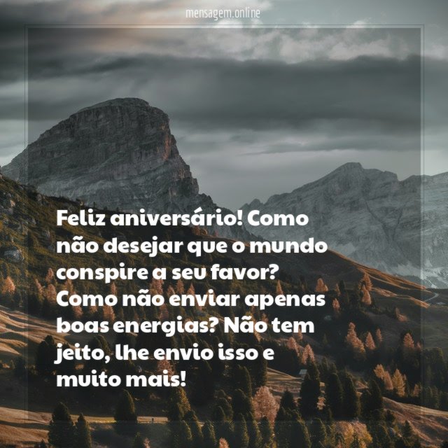 Feliz aniversário