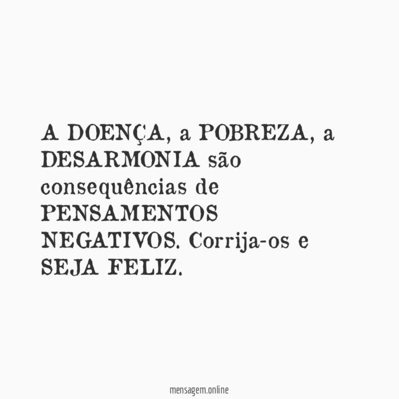 A DOENÇA