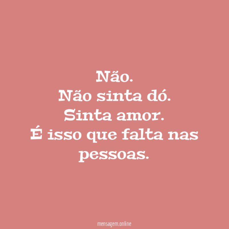 Não