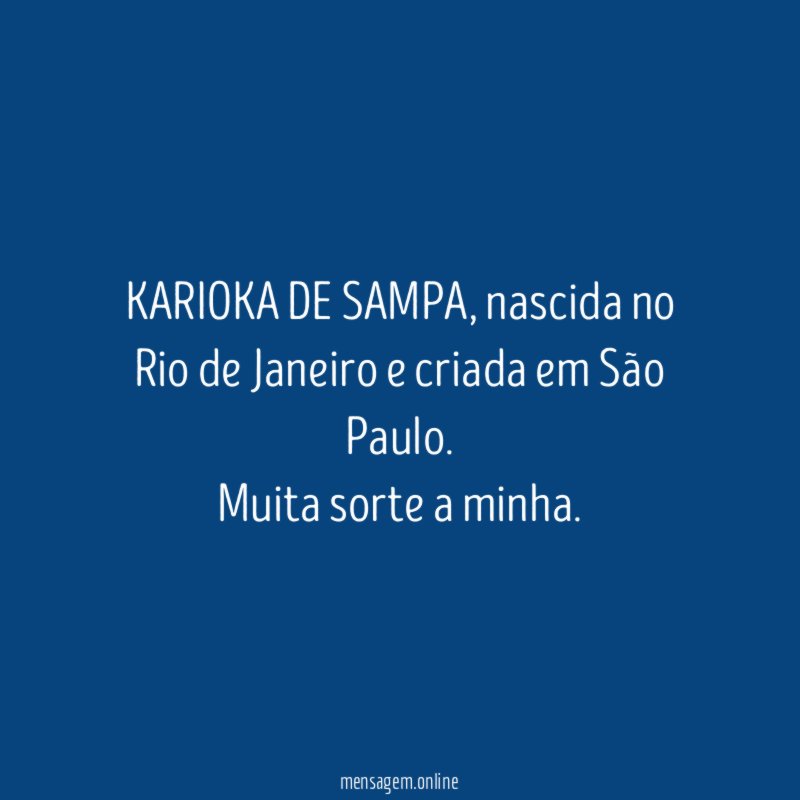 KARIOKA DE SAMPA