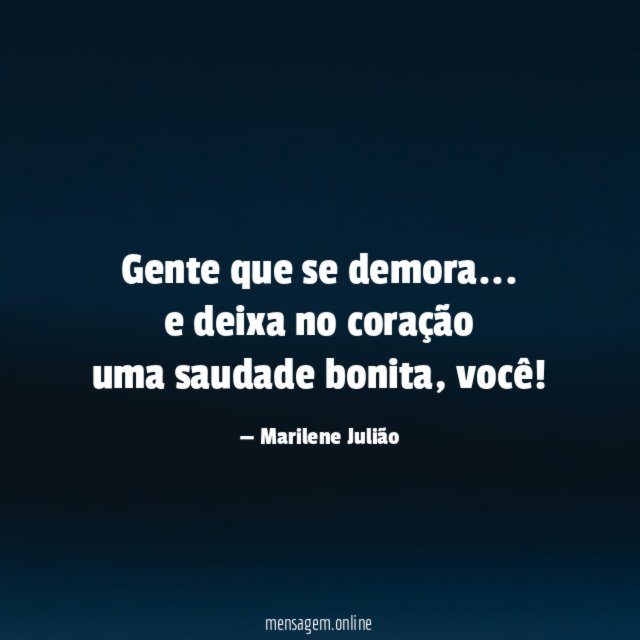 Gente que se demora