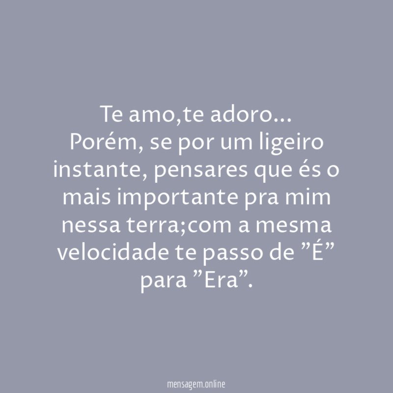 Te amo