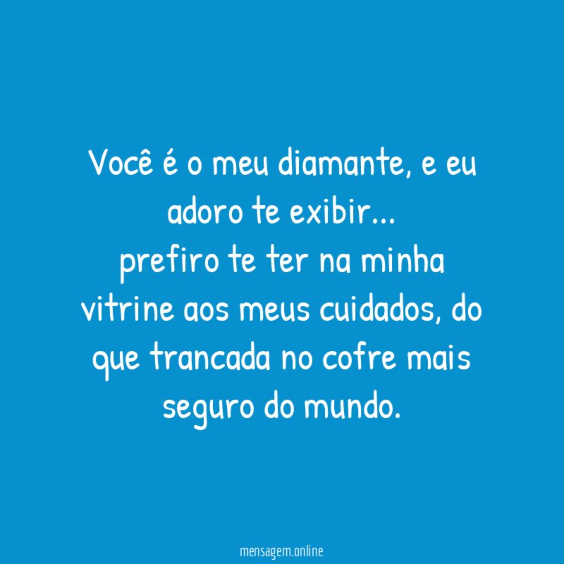 Você é o meu diamante