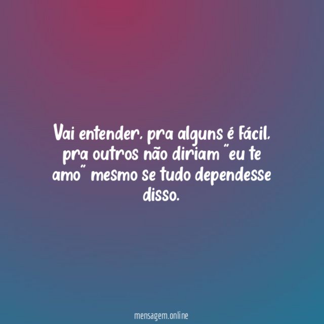 Vai entender