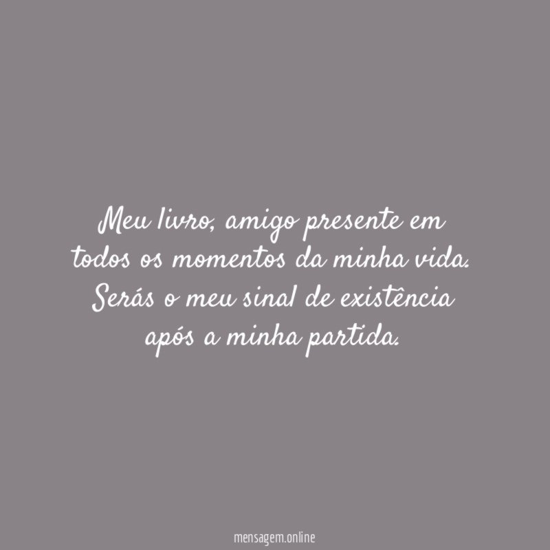 Meu livro