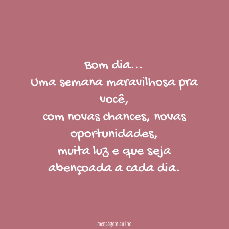 Bom dia