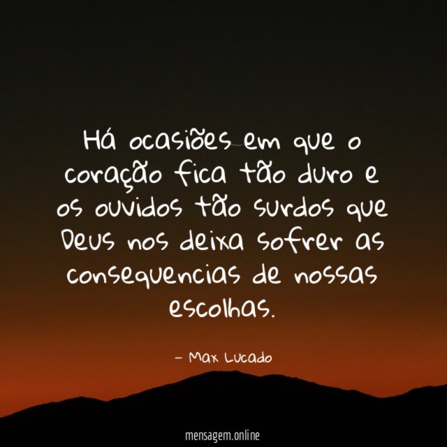 há ocasiões em que o coração fica tão
