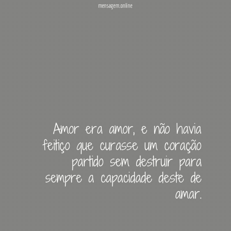 Amor era amor