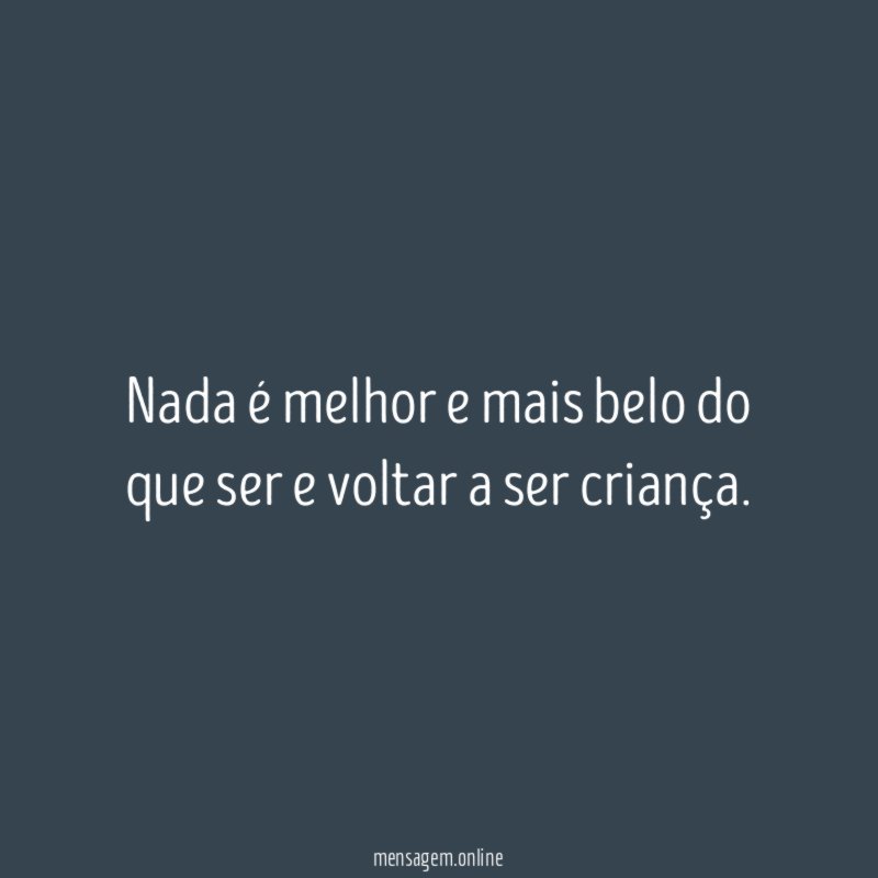 Nada é melhor e mais belo do que