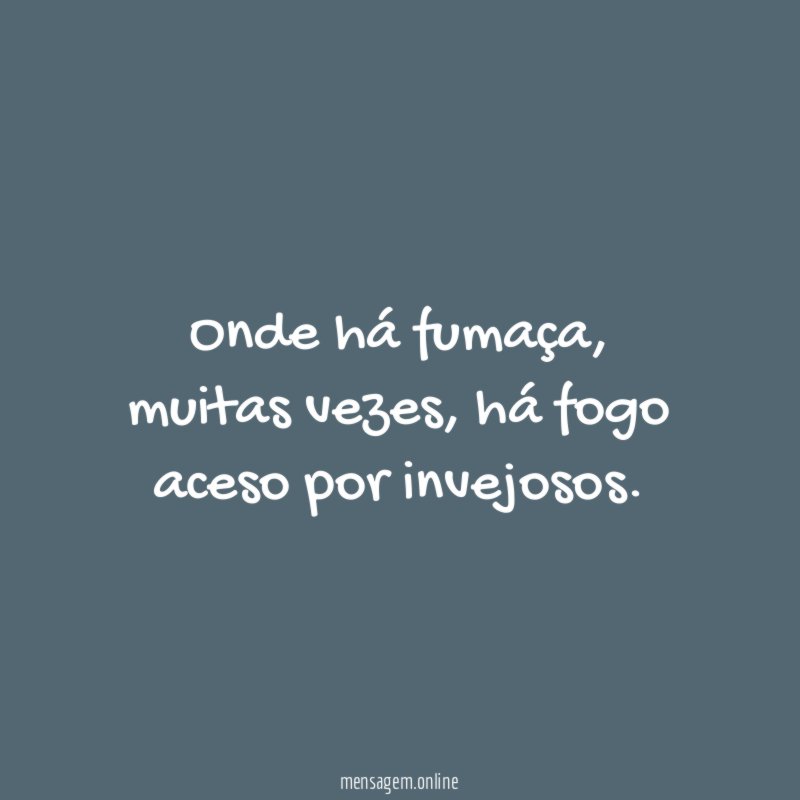 Onde há fumaça