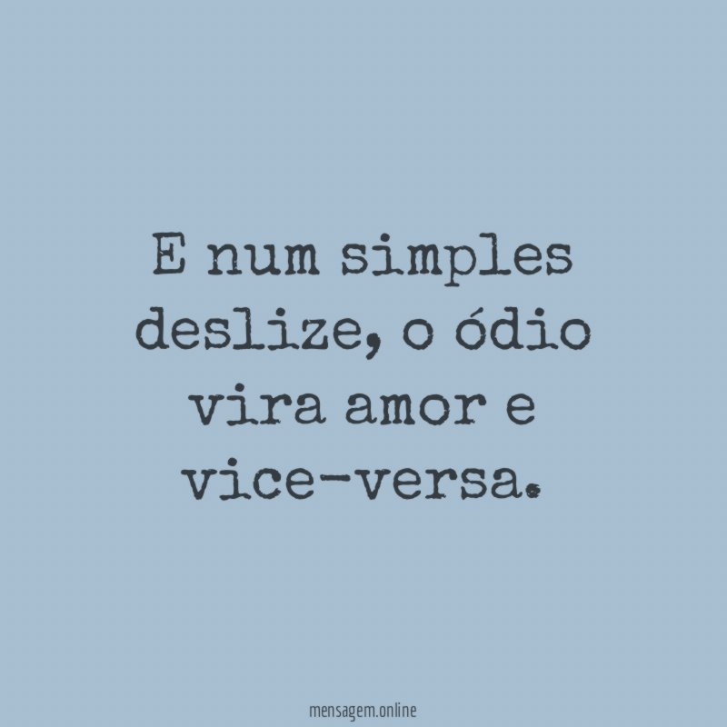 E num simples deslize