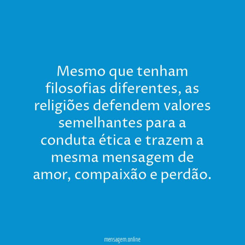 Mesmo que tenham filosofias diferentes