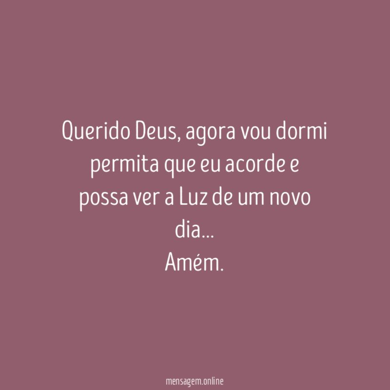 Querido Deus