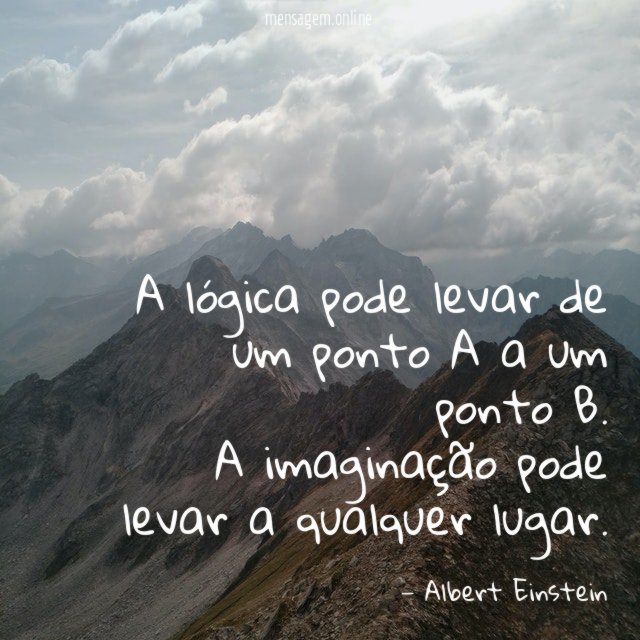 A lógica pode levar de um ponto A