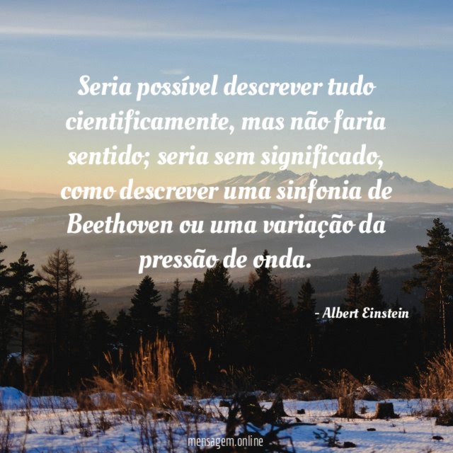Seria possível descrever tudo cientificamente