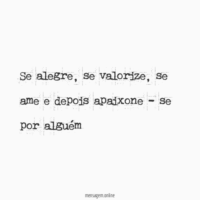Se alegre