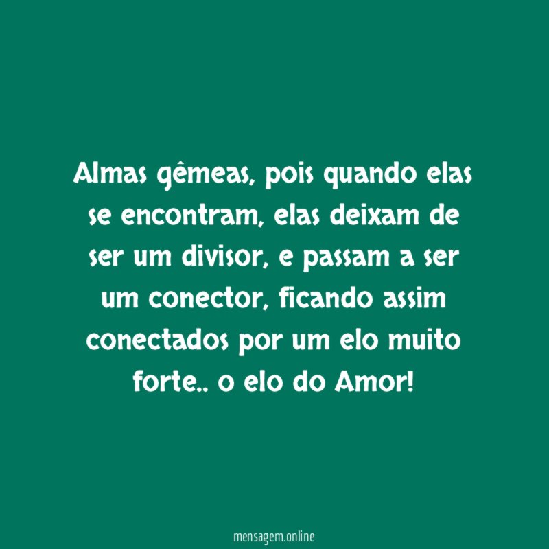 Almas gêmeas