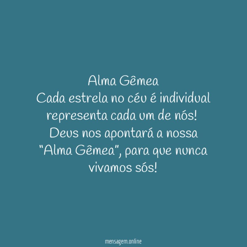 Alma Gêmea