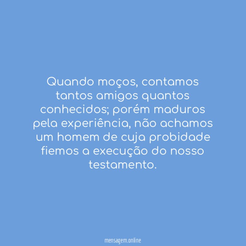Quando moços