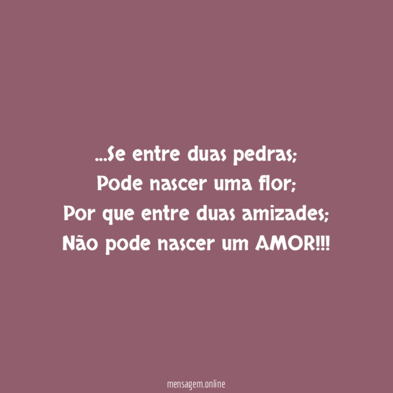 Se entre duas pedras