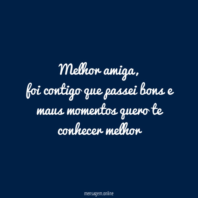 Melhor amiga