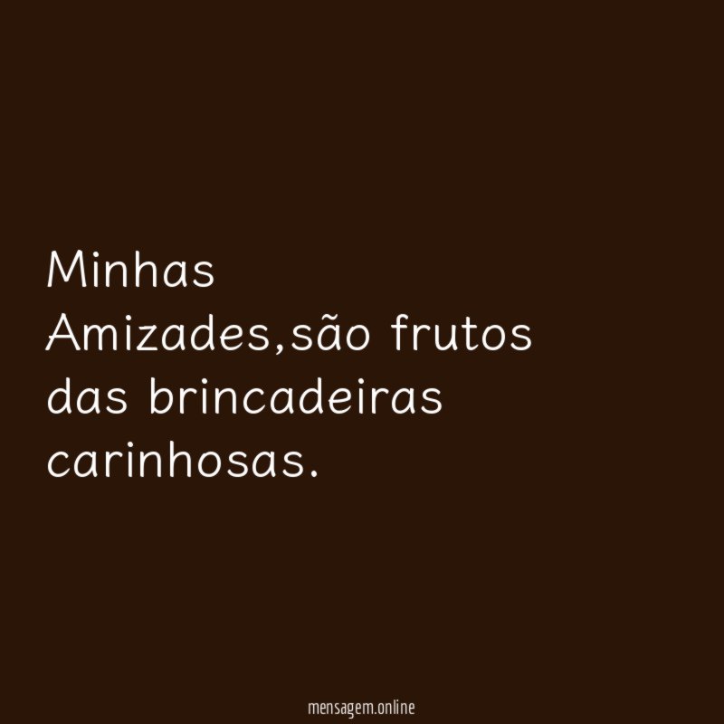 Minhas Amizades