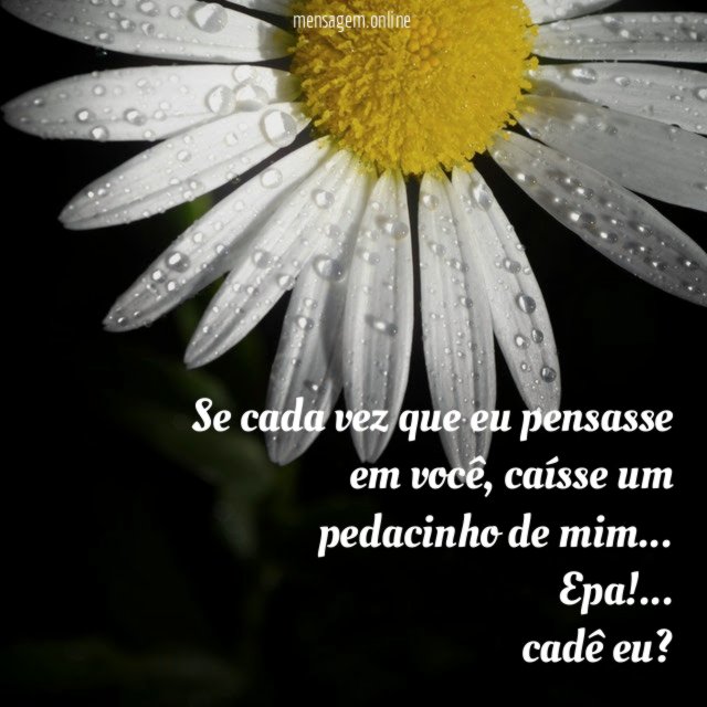 Se cada vez que eu pensasse em você
