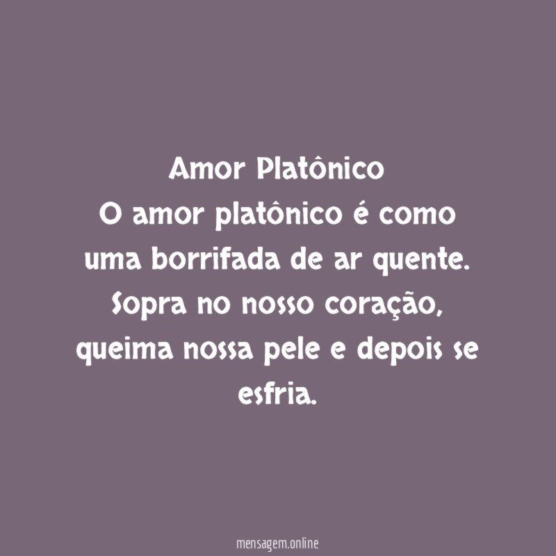 Amor Platônico