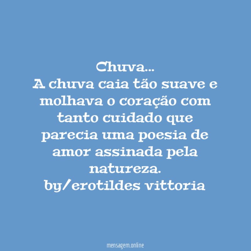 Chuva